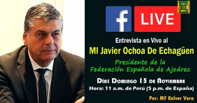 Francisco Javier Ochoa de Echagüen en Torre64. Eventos de Ajedrez
