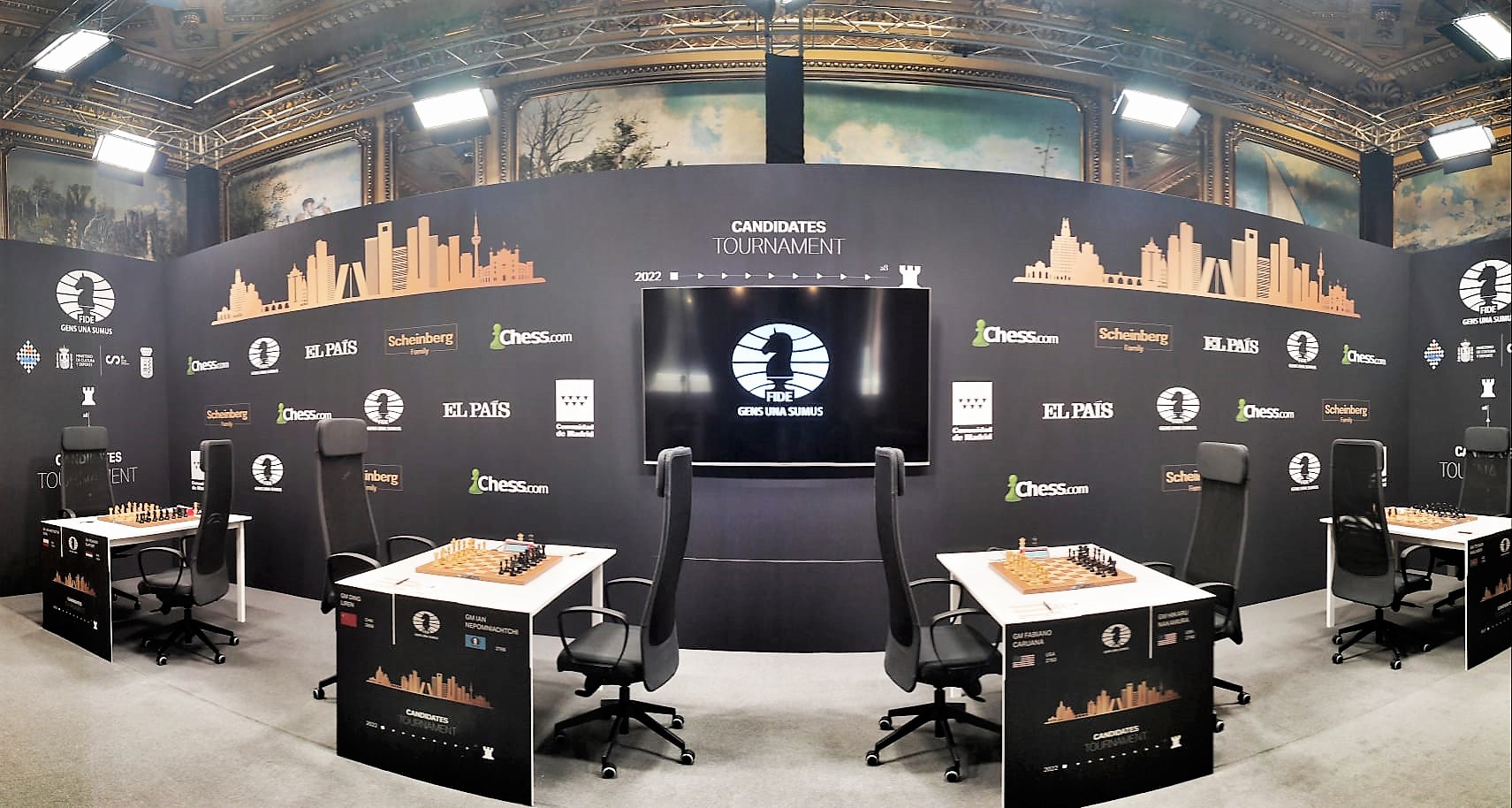 Torneo Candidatos en Madrid 2022. Torneo Candidatos en Madrid 2022.